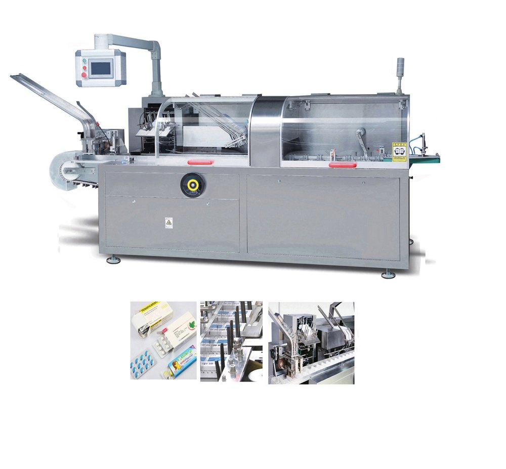 Stainless Steel Automatic Horizontal Cartooning Machine, For Cartoon Sealing, 0.75Kw