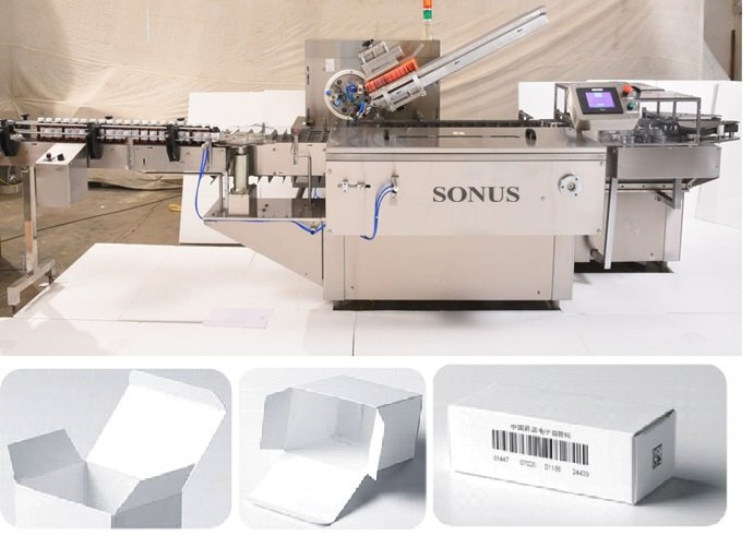 Automatic Liner Horizontal Cartoning Machine SSACM 100 GMP Model