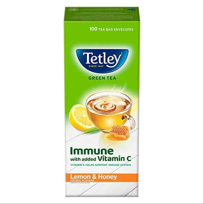 Tetley Green Tea, Packaging Type: Packet, Packaging Size: 100 Bags