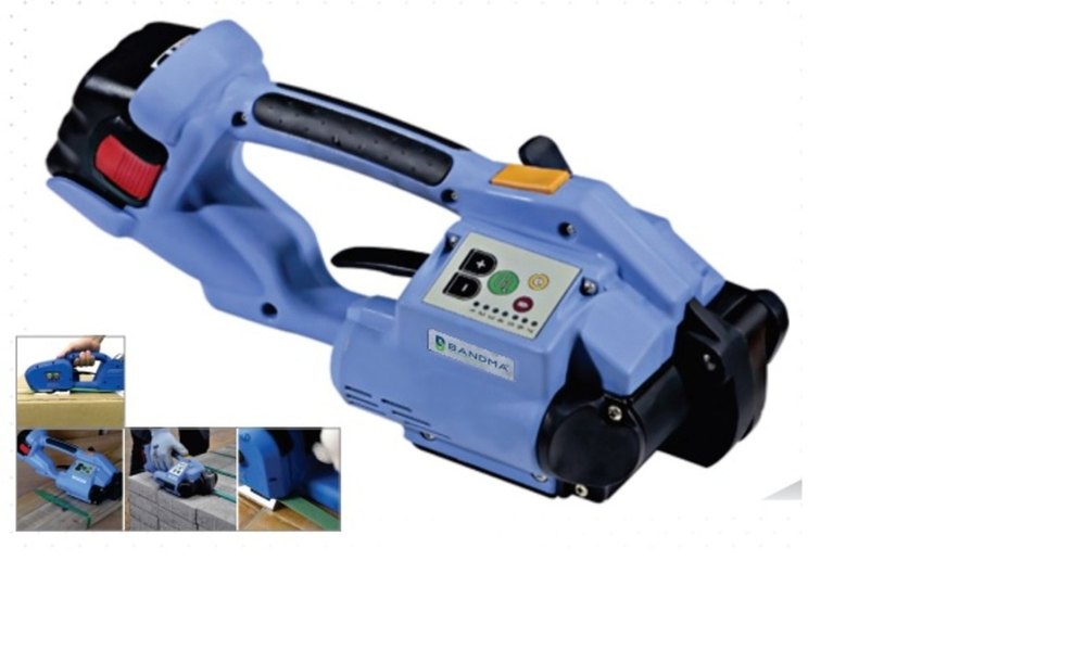BATTERY OPERATED STRAPPING TOOL, Size: L 375 X W 130 X H 140 M, Model Name/Number: Bandma Turn