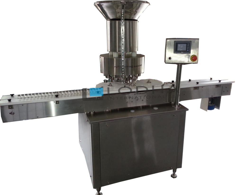 Stainless Steel Matt Automatic Vial Capping Machine