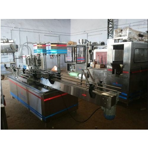 Shreeji Projects Bottle Capping Machine, Capacity: 24BPM