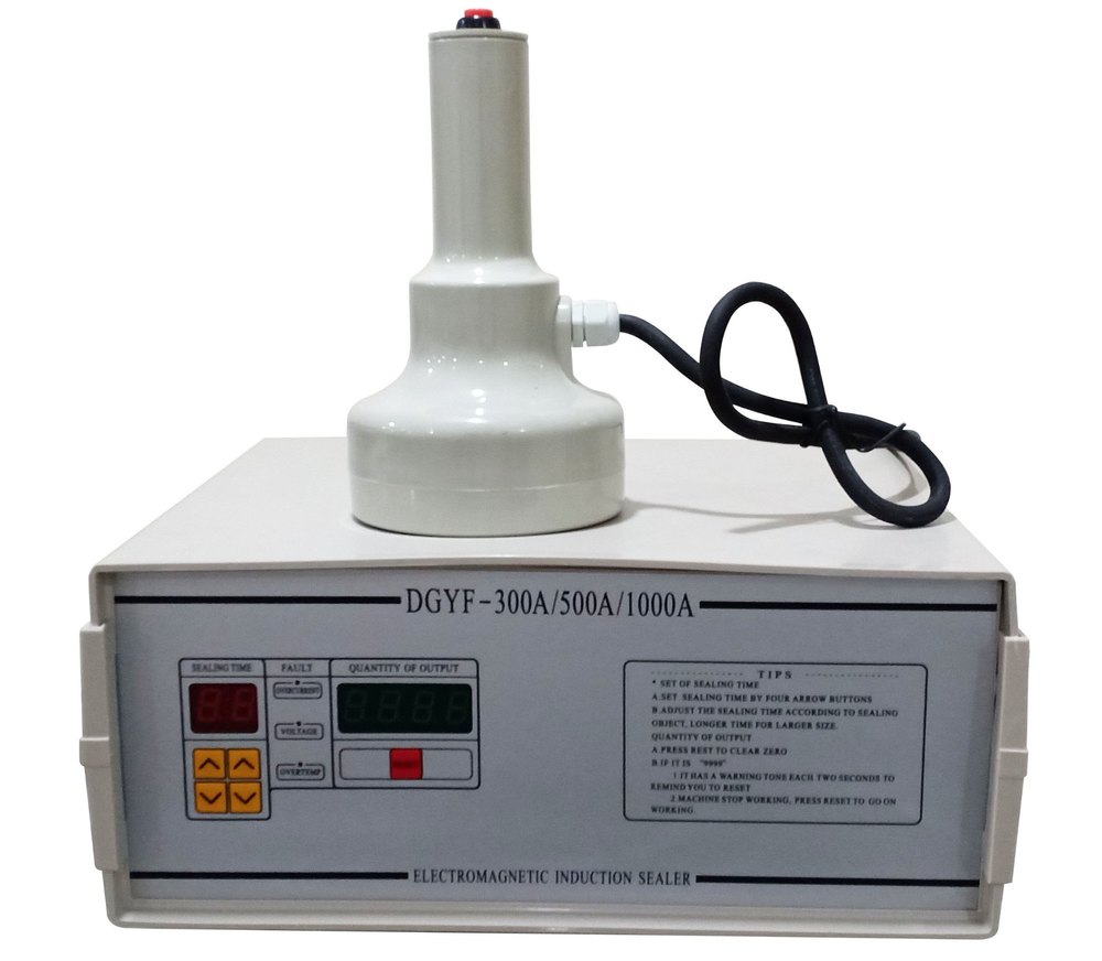 Millenium Portable Induction Sealer, 220V/110, 50~80Hz, Model Name/Number: DCGY-F300