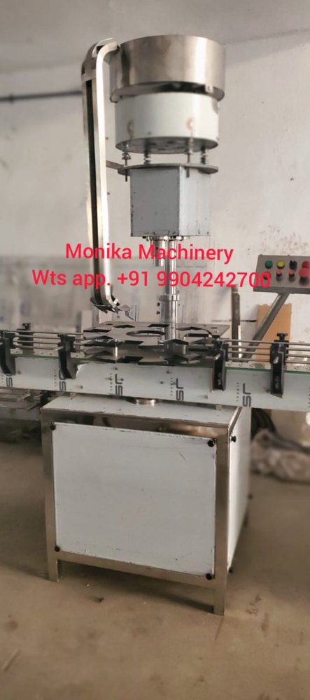 Automatic Bottle Capping Machine, Power Consumption: Single Phase