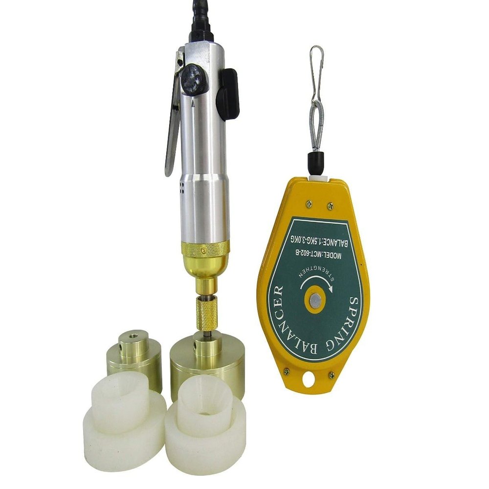 Manual Pneumatic Cap Sealing Machine, Approx. 3kg