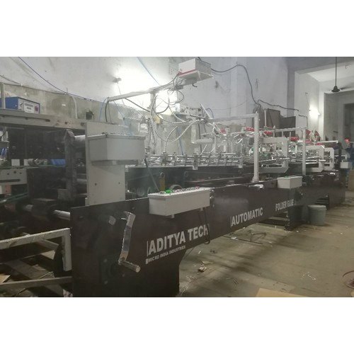 Mild Steel 3/5 ply Corrugated carton pasting Machine, Model Number/Name: At 3004, Capacity: 30000 Per Houre