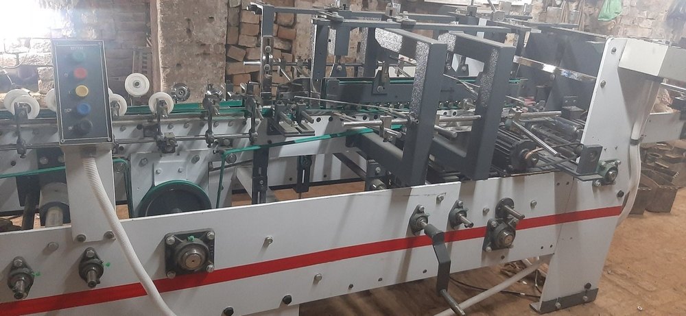 Folder Gluer Machine, For Industrial, Capacity: 4000 Sheet/Hour