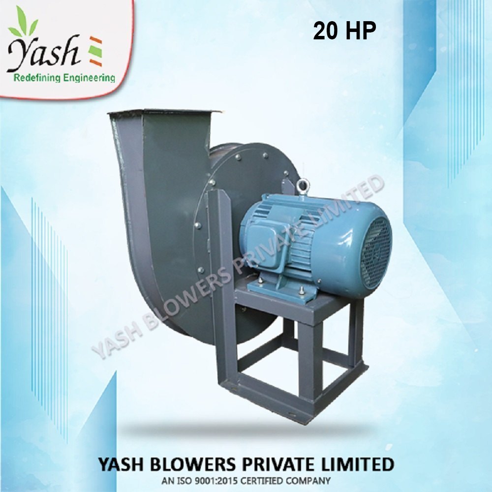20 HP High Pressure Centrifugal Blower, Model Name/Number: YBCB-HP-500B