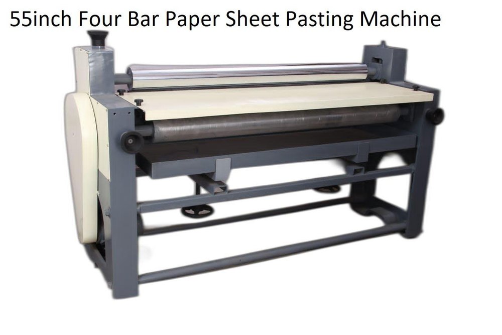 55inch Four Bar Paper Sheet Pasting Machine, Capacity: 1000 Sheet/Hour