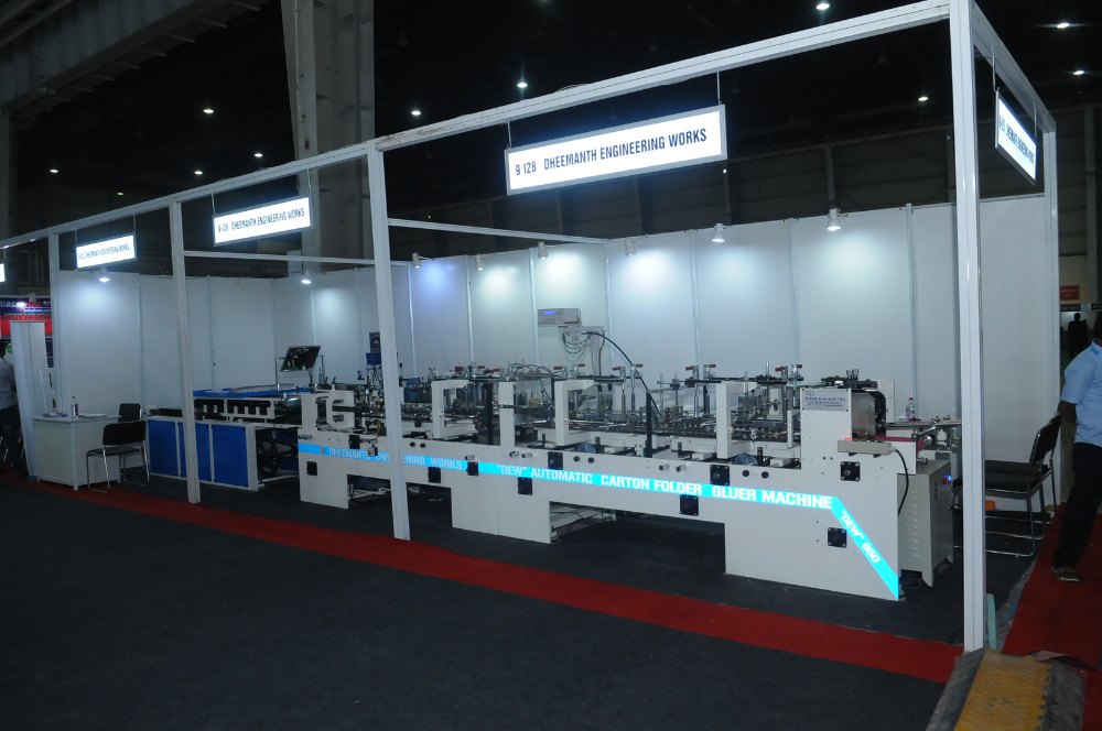 Carton Folder Gluer Machine, Automation Grade: Fully Automatic