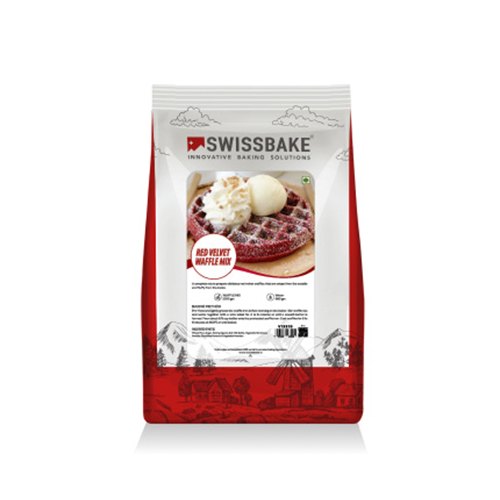 Pouch Red Velvet Waffle Mix - Veg 1kg, Packaging Type: Packet, Weight: 1 Kg Pack