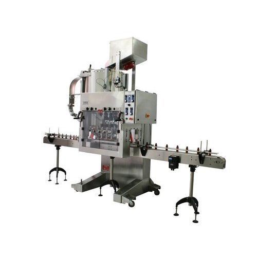 Stainless Steel 3 HP Automatic Bottle Capping Machine, Capacity: Up To 60 Per Minute
