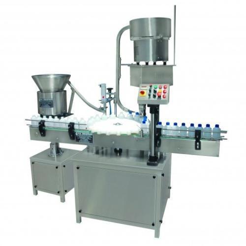 Hilda Automations S.s. Stainless Steel Automatic Lug Capping Machines, Capacity: 30 Bpm To 120 Bpm