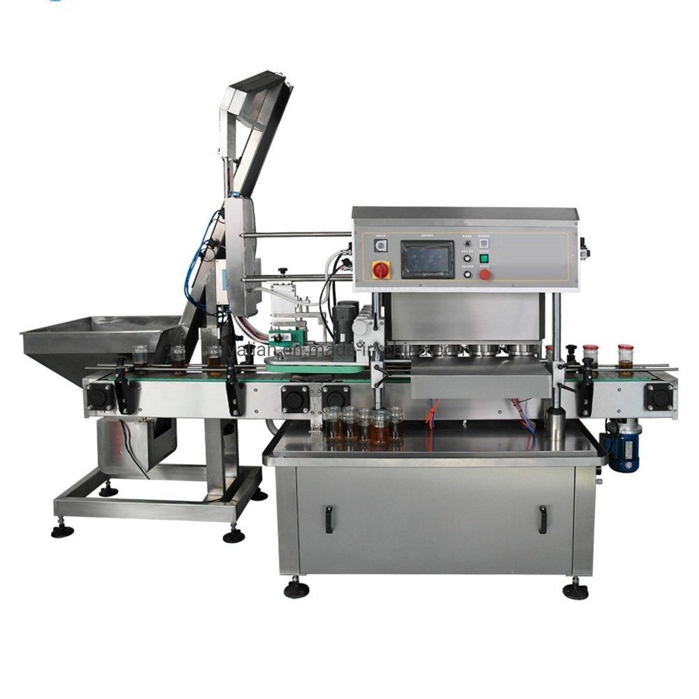 SS 304/ Powder Coating Automatic Lug Capping Machine, 1500 KG, Capacity: 50 MM To 100 MM