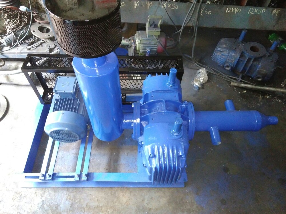 blue Pound Roots Blower, For Industrial