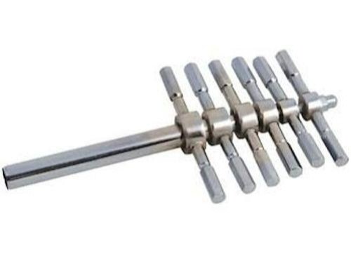 BRASS Cork Borer Set Of 6