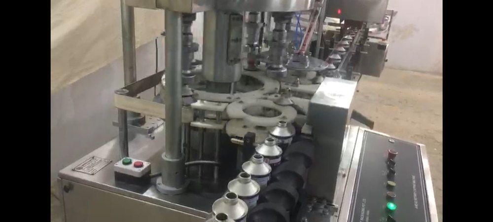 IPC SS Automatic 4 Head Rotary Capping Machine