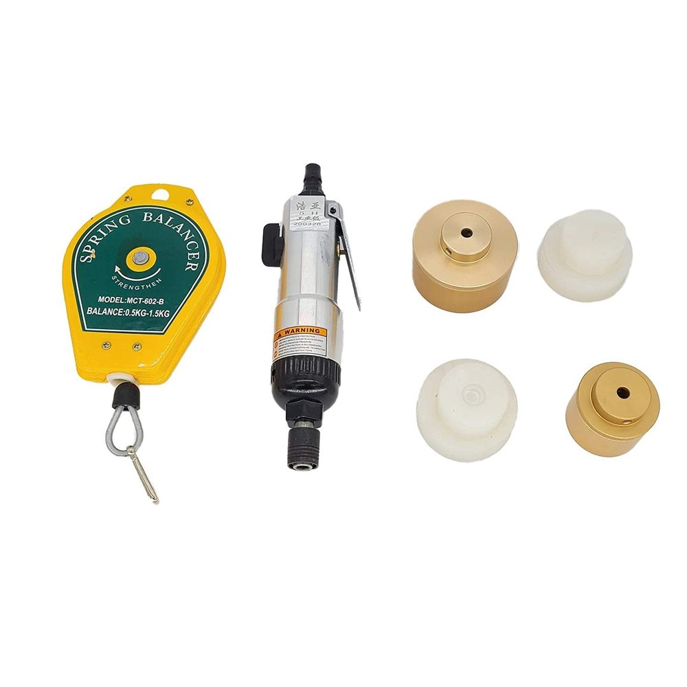 Plastic Caps Neumtaic Capping Machine, Capacity: Approx. 15 To 20 Bottles