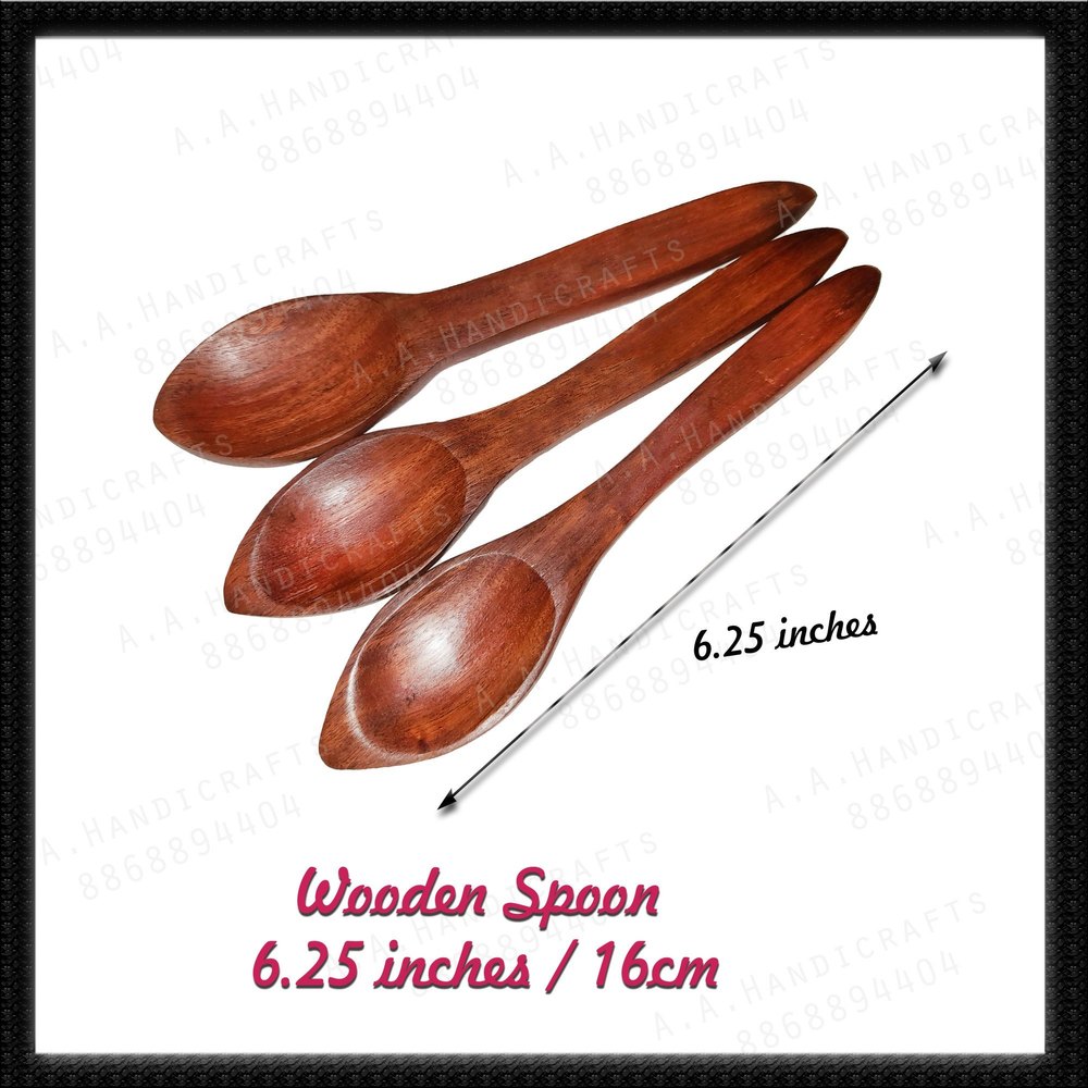 Wooden Medium Size Spoon Wooden Spoon Cutlery Wooden Point Spoon, Custom Wooden Spoon Chammach