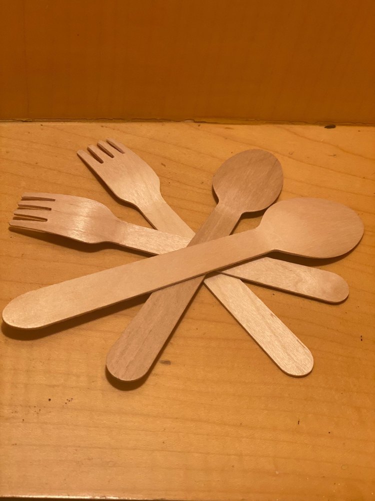 BIRKWOOD Brown Wooden Spoon 16 Cm, For Home, Size: 160 mm