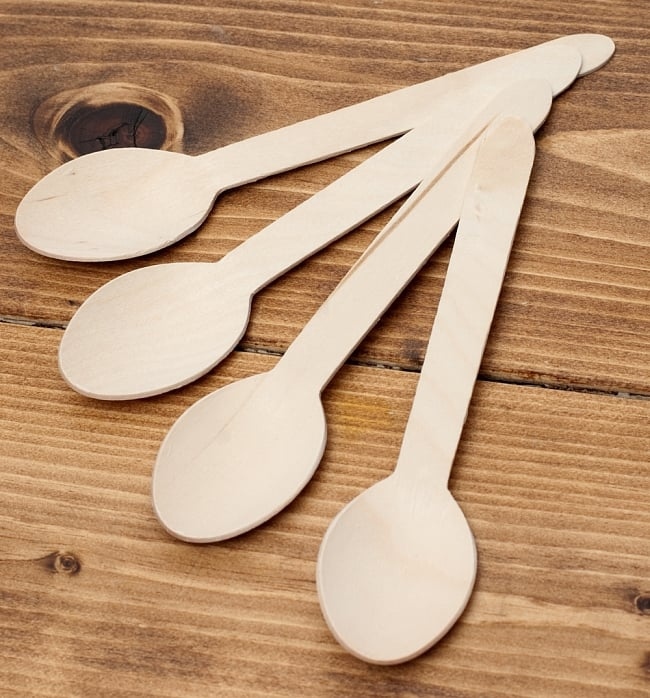 Disposable Wooden Spoon 160 mm, Packaging Type: Plastic, Size/Dimension: 14 &16 Cm