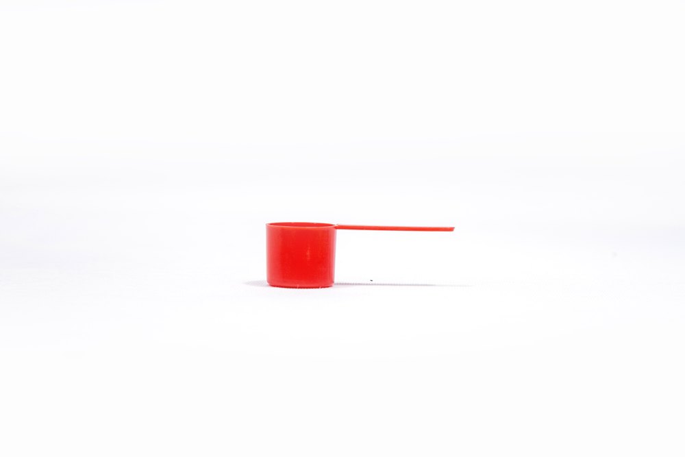 MODERN Red, White Plastic Measuring Spoons, For Powder Packing, Size: 5 - 10 Gm