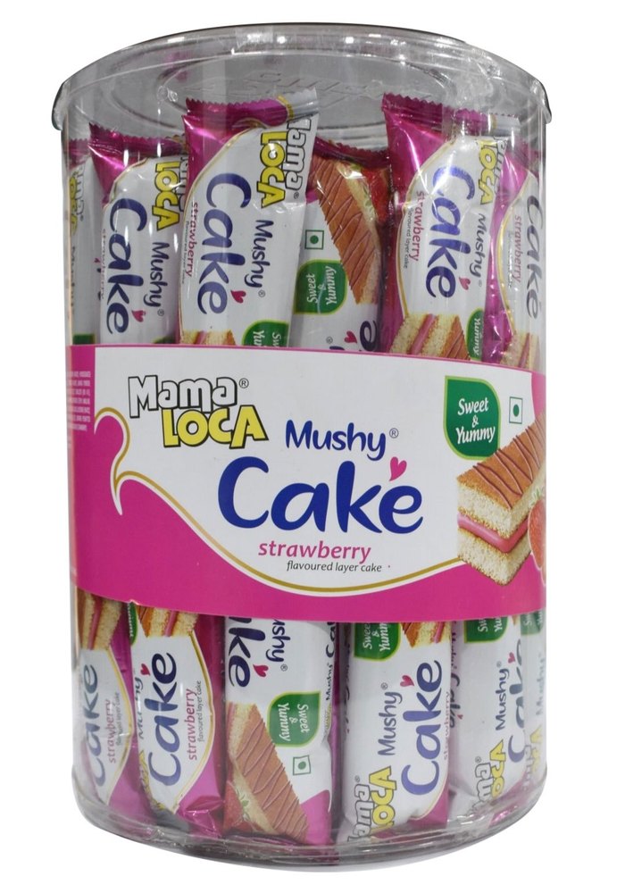Mama Loca Mushy Strawberry Cake
