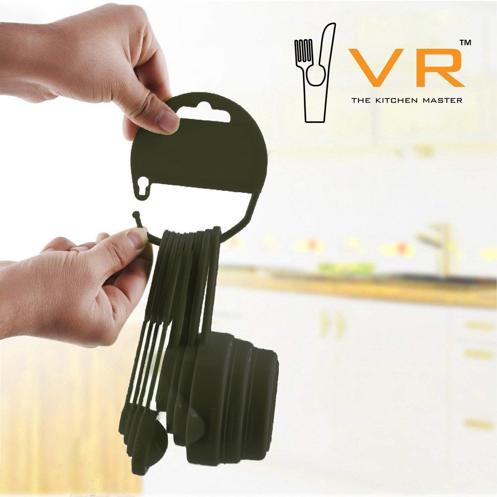 ZooY Black Measuring Cup And Spoon Set