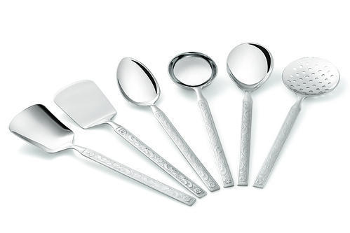Champpion Silver Fragrance Serving Spoon, Size: 10 Inch
