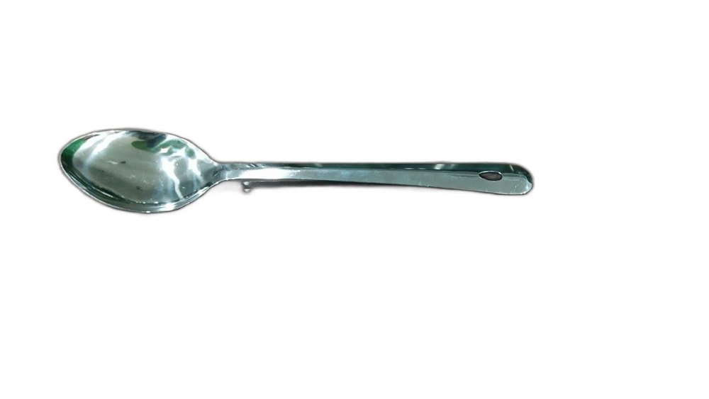 Silver 202 Stainless Steel Serving Spoon