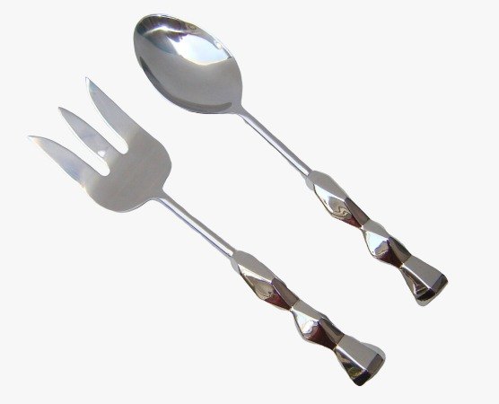 Stainless Steel Silver Spoon Set, For Home