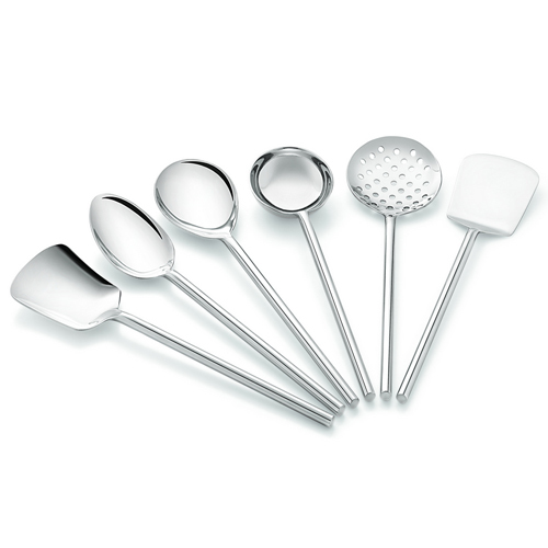Stainless Steel Florence Rod Serving Spoon, Size: 10 Inch