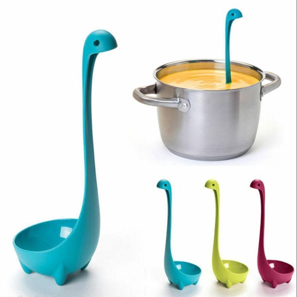 Nessie Ladle Spoon Long Handle Plastic, Material Grade: ABS, Standard