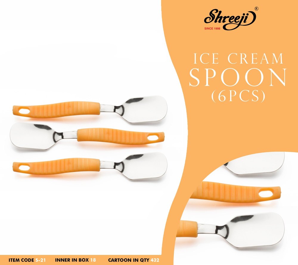 Shreeji Ice Cream Spoon Set