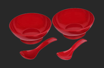 Plastic Round Donga With Spoon, For Multipurpose, For Home