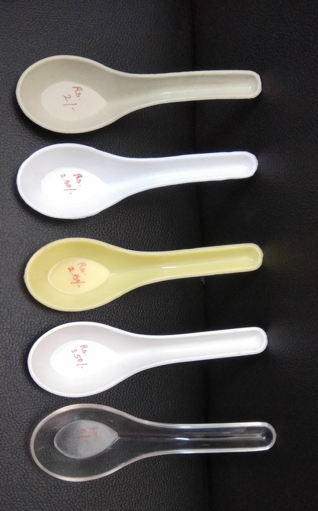 Plastic Soup Spoon, For Used For Soups And Salads And Desserts