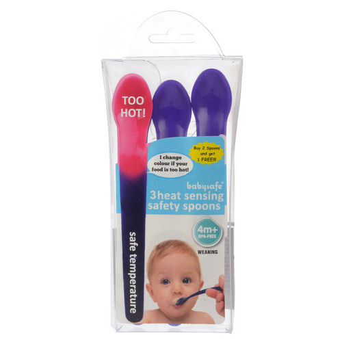 LCR Heat Sensing Feeding Spoons, Size: 16 X 12 X 2.5 cm, For Home