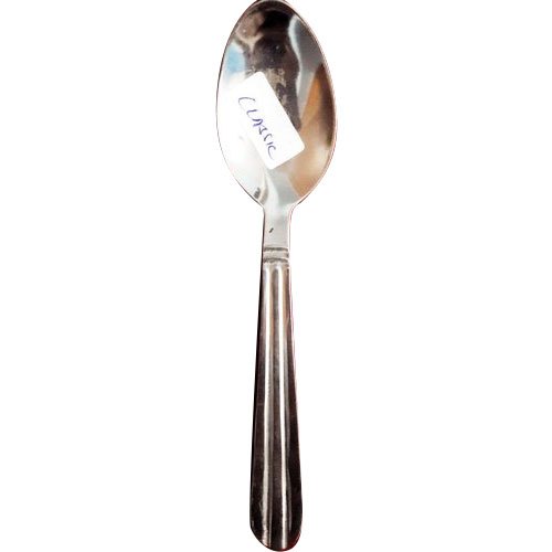 Silver Classic Stainless Steel Baby Spoon