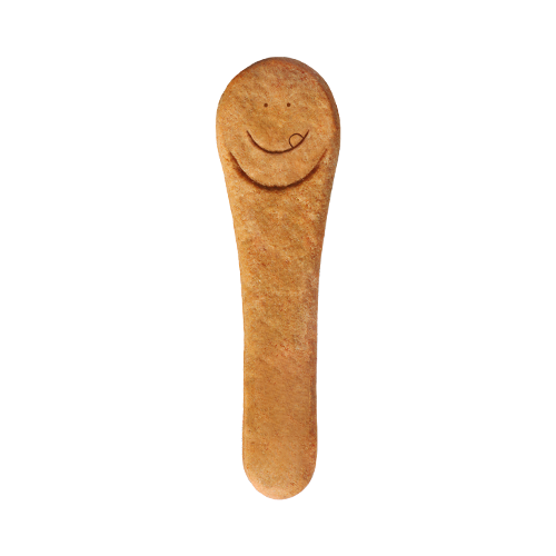 Brown Edible Dessert Spoon, Size: 85 mm
