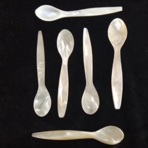 Real Mother of Pearl - Dessert Spoons