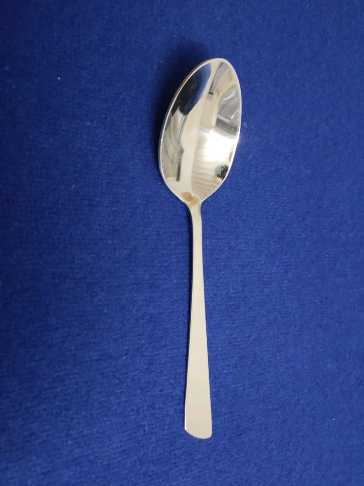 Stainless Steel Silver SS Desert Spoon, For Home