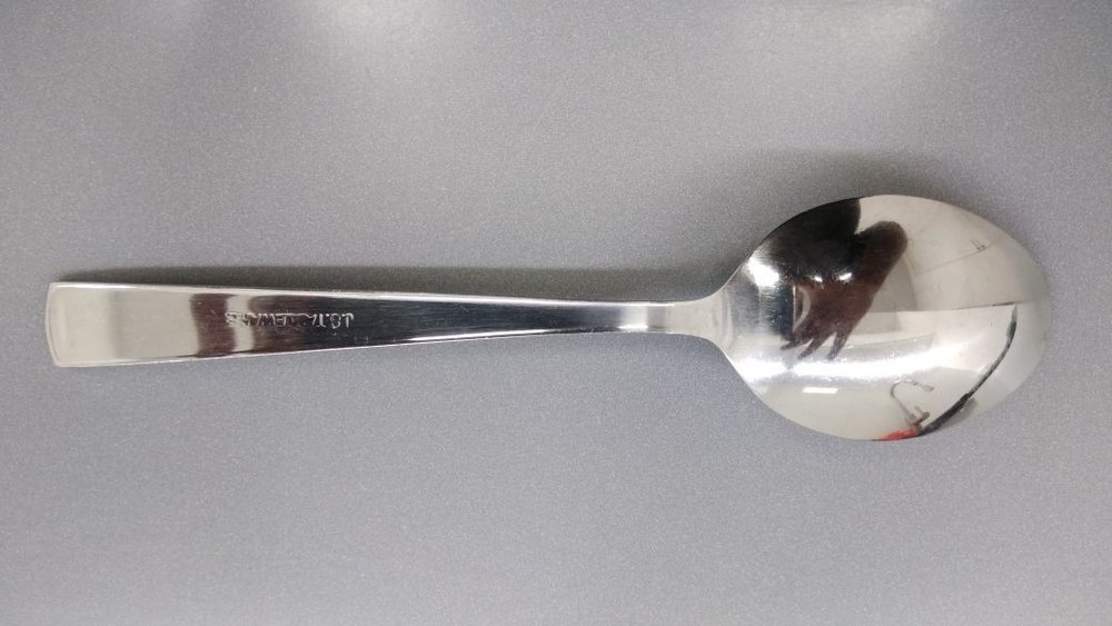 Stainless Steel Silver Desert Spoon, Size: 7 Inch