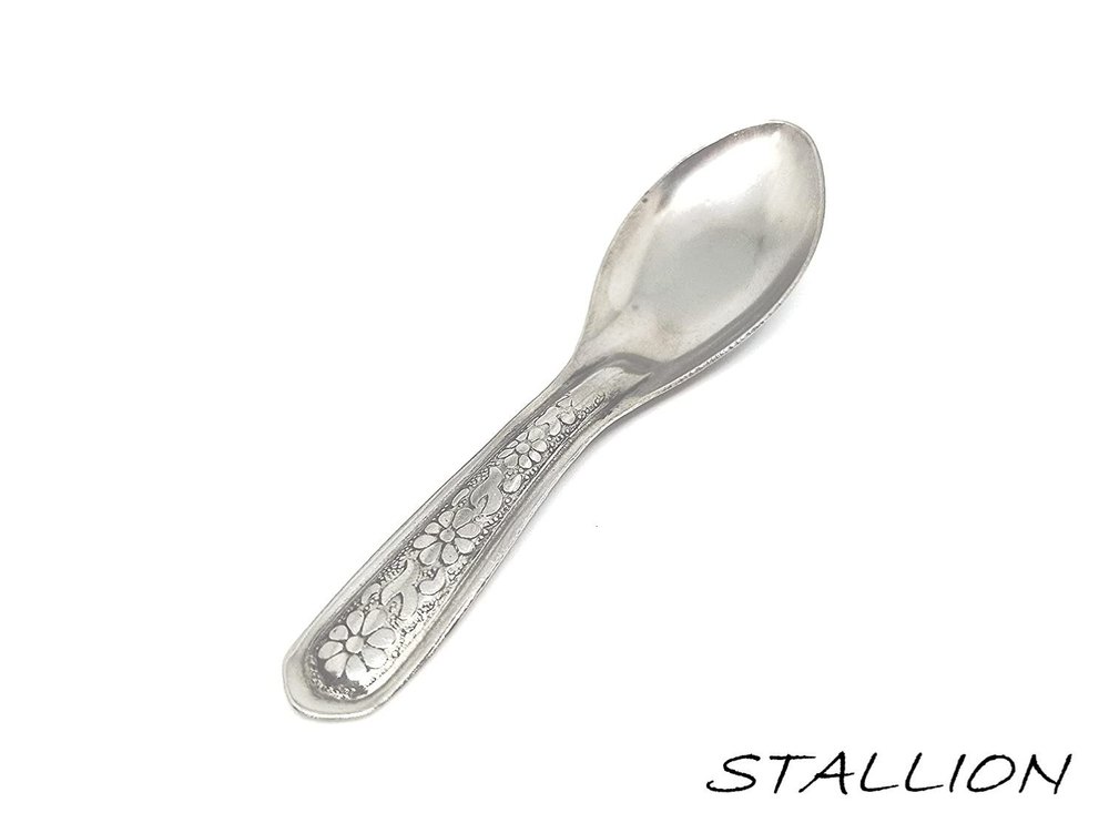 Stainless Steel Silver SS Masala spoon, Size: 3 Inch
