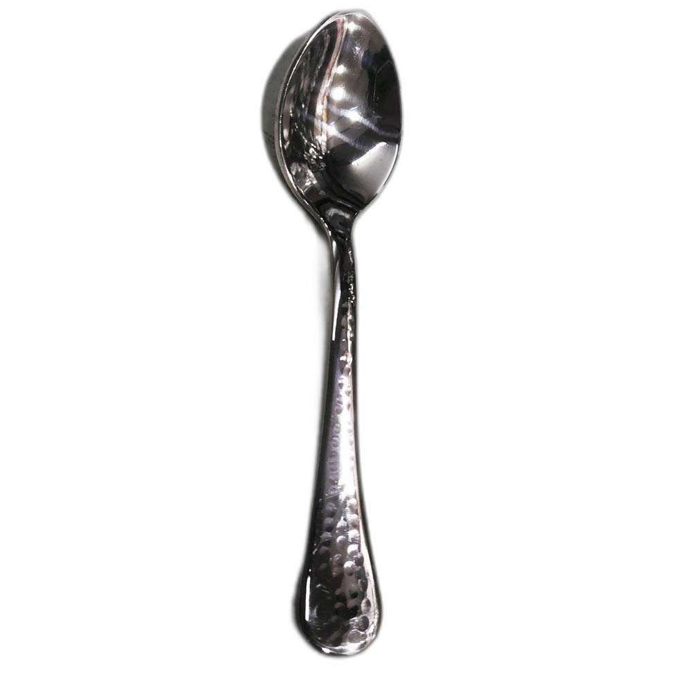 Silver Bharat Stainless Steel Baby Spoon, Spoon Shape: Rectangular, Size: 4 Inch