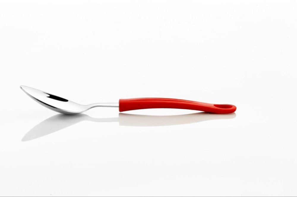 Neelu Red, Silver SS Baby Spoon