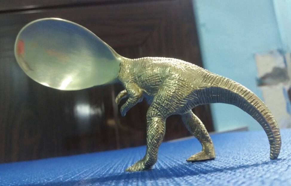 Antique Decorative Brass Spoon, For Home