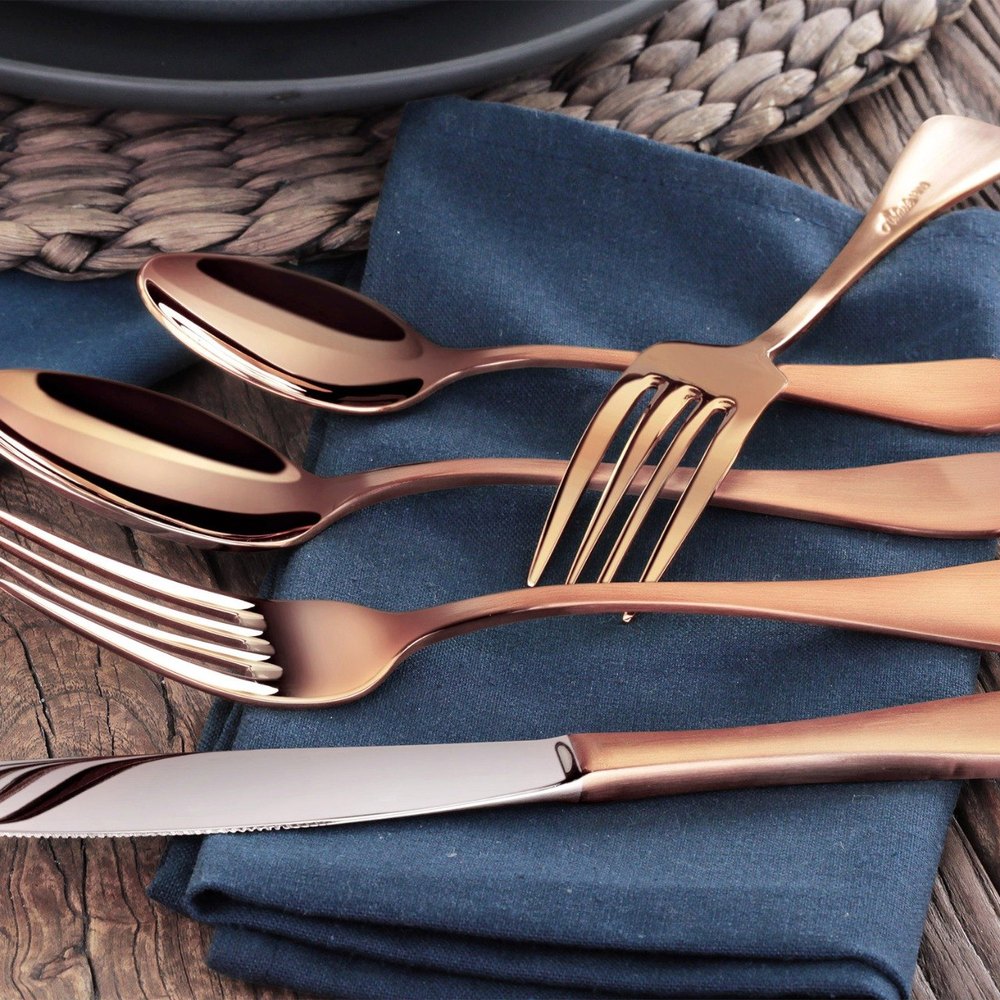 Stainless Steel Brown Dinner Table Spoon