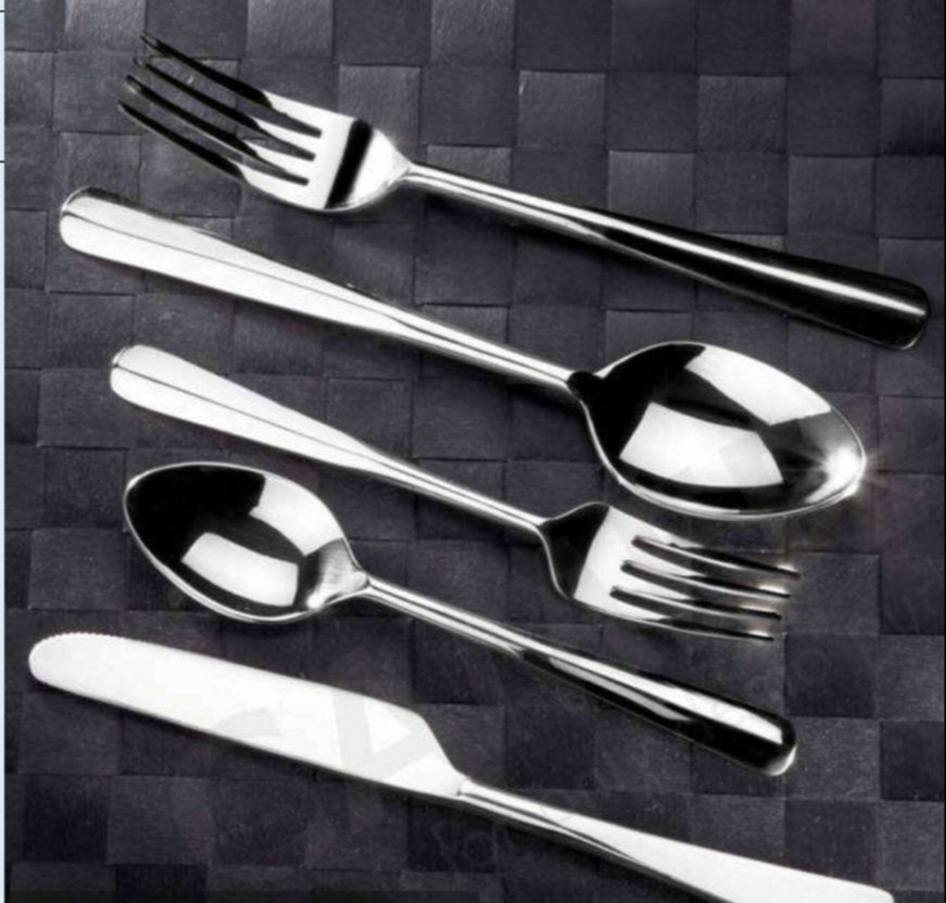 12 Silver Jk Inox Rod Handle Cutlery Jkc007, Size: Standard