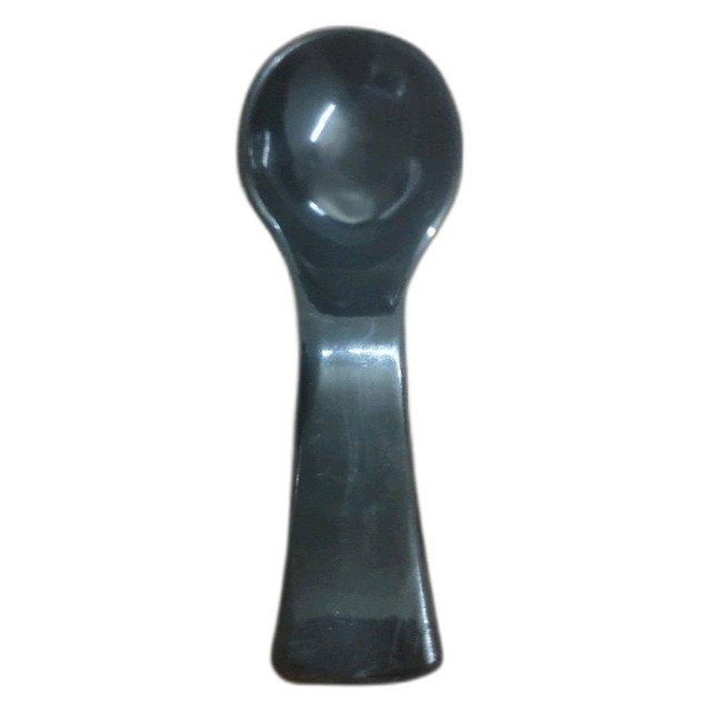 Black Melamine Spoon, For Kitchen, Size: 4inch (length)