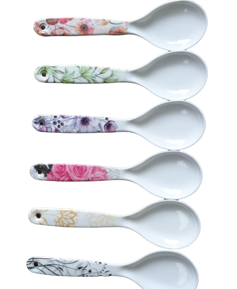 White Melamine Spoon, For Home